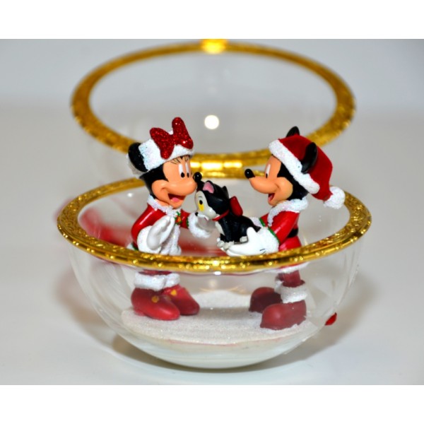 Mickey and Minnie Limited Edition extremely rare Christmas Ornament